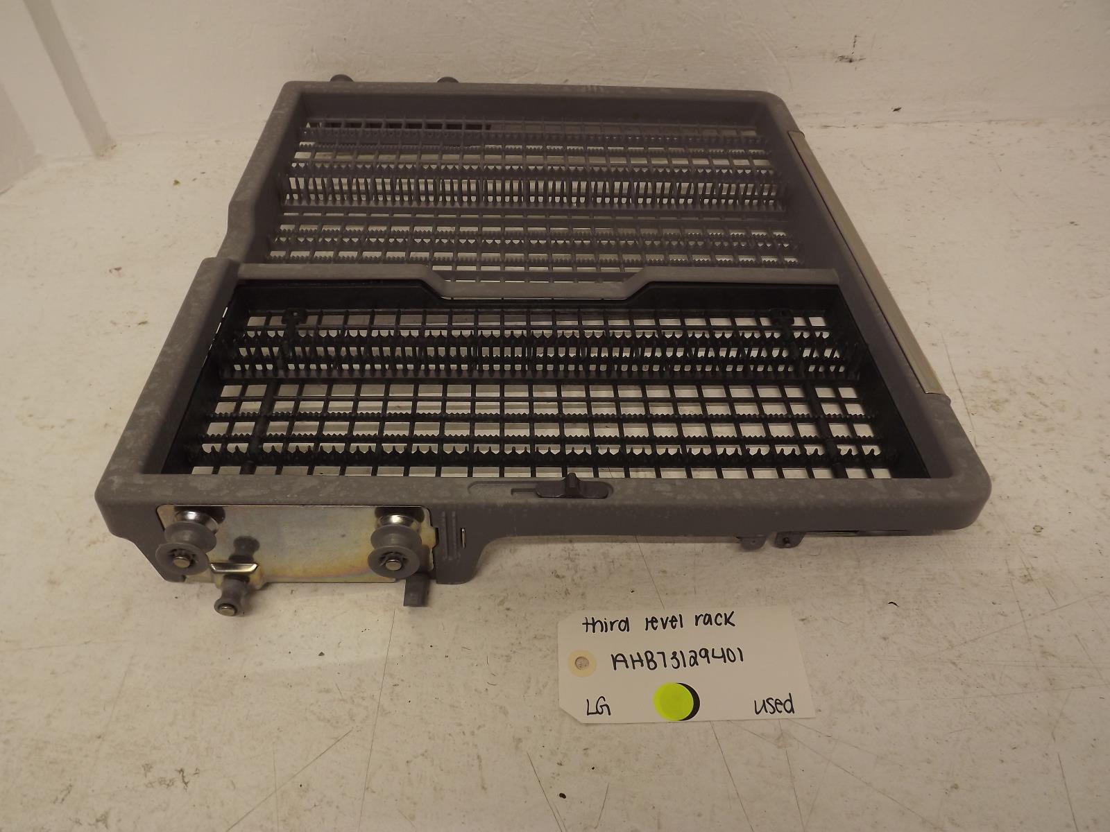 LG Dishwasher AHB73129401 Third Level Rack Used LG Dishwasher AHB73129401 Third Level Rack Used